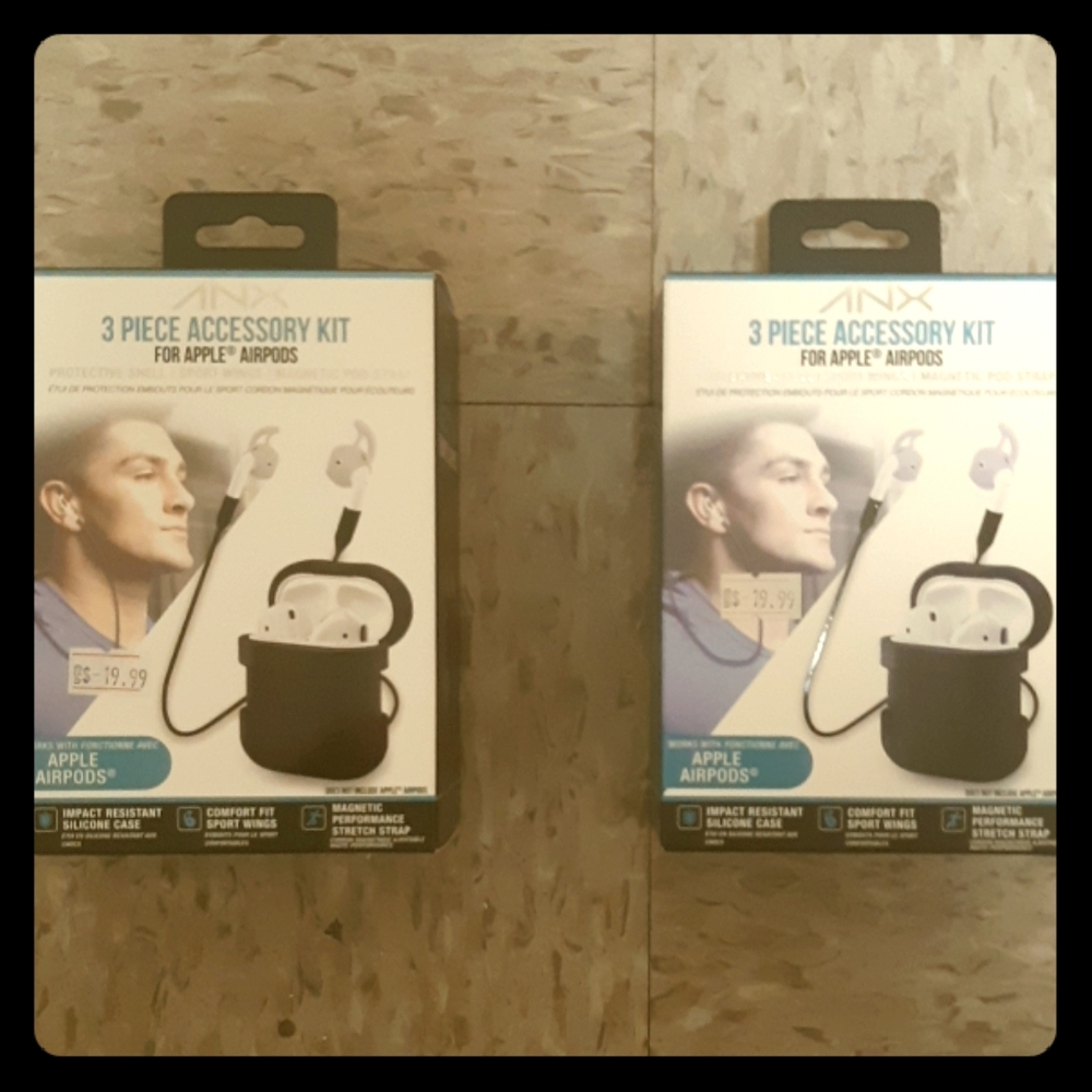 3 piece headphone accessory kit